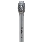 Борфреза овальная E 16х25 M08 двойная насечка