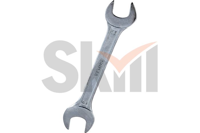 Ключ гаечный с открытым зевом двусторонний 18х19
