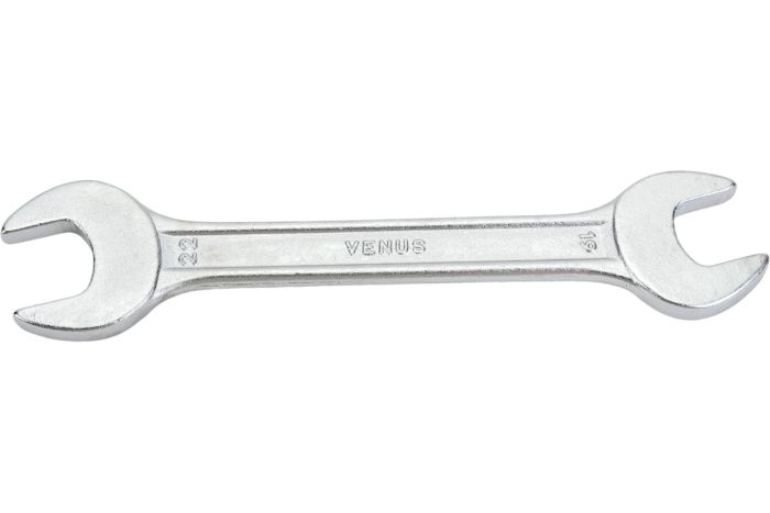 Ключ гаечный с открытым зевом двусторонний 19х22