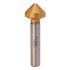 Зенковка ц/х 90° 6,3мм HSSE-Co5 TiN 3z DIN335C L45мм d5мм M3(BF) Bucovice(CzTool) 797063