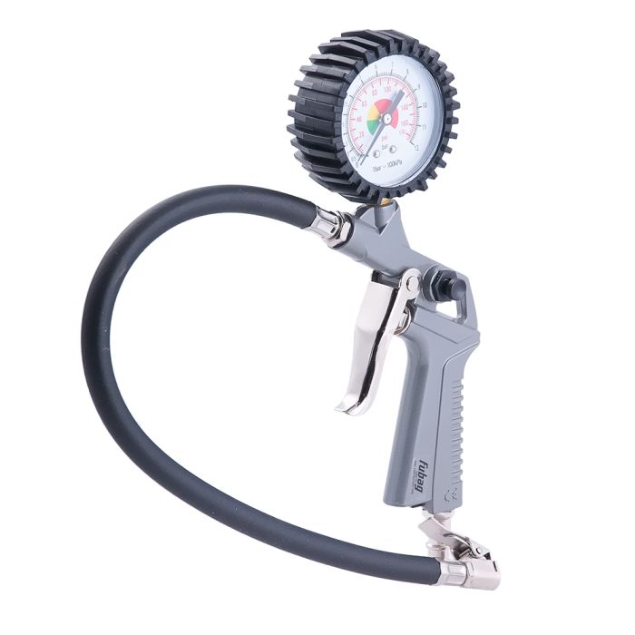 FUBAG Пневмопистолет для накачки с манометром (140л/мин 0-10бар) блистер