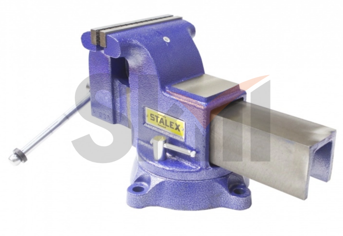 Тиски слесарные STALEX "Гризли", 150 х 150 мм., 360°, 19,0 кг.