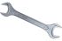 Ключ гаечный с открытым зевом двусторонний 55х60