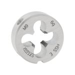 Плашка М 9,0х1,25 DINEN22568 HSSE 6g 25х9мм Bucovice(CzTool) 290090