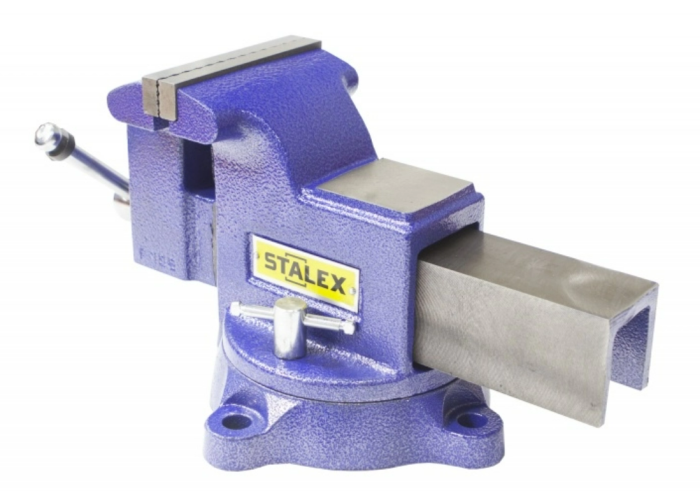 Тиски слесарные STALEX "Гризли", 125 х 125 мм., 360°, 12,5 кг.