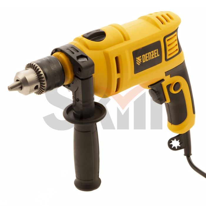 Дрель ударная ID-750, 750 Вт, 0-3000 об/мин, 48000 уд/мин// Denzel