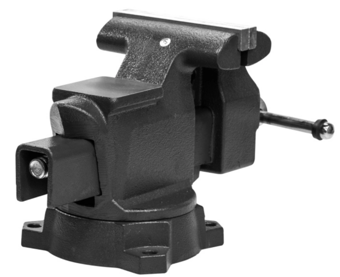 Тиски слесарные STALEX "Кайман", 139 х 125 мм., 210°, 12,0 кг.