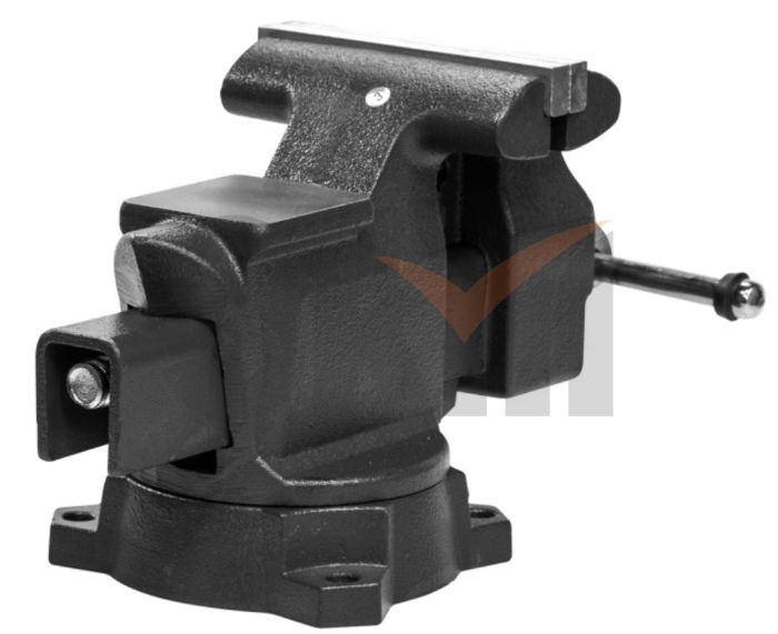 Тиски слесарные STALEX "Кайман", 139 х 125 мм., 210°, 12,0 кг.