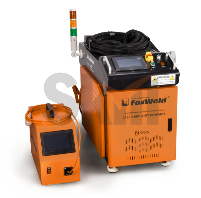 Аппарат для ручной лазерной сварки, резки и очистки FOXWELD LASER 1500-4-МТ COMPACT