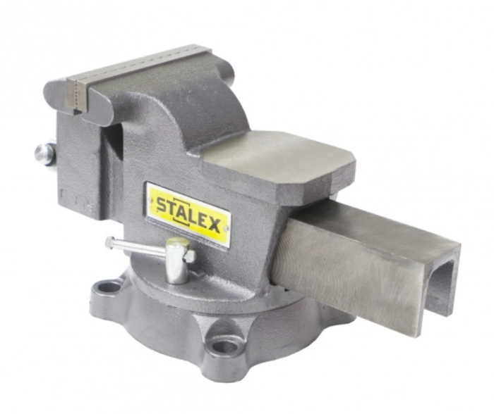 Тиски слесарные STALEX "Горилла", 125 х 100 мм., 360°, 11,0 кг.