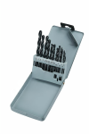 Набор сверл по металлу НС40А от 2 до 8 шаг 0,5, 13шт. Р6М5