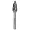 Борфреза параболическая с точечным торцом G 06х18 M06 двойная насечка
