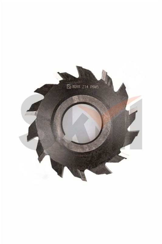 Фреза дисковая трехстор. разнонапр. зуб   63х10х22 Z=12 тип 2  Р6М5