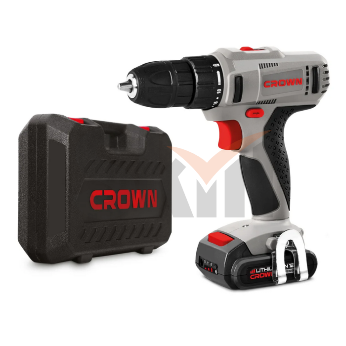 Аккумуляторный шуруповерт CROWN CT21052LH-1.5 BMC