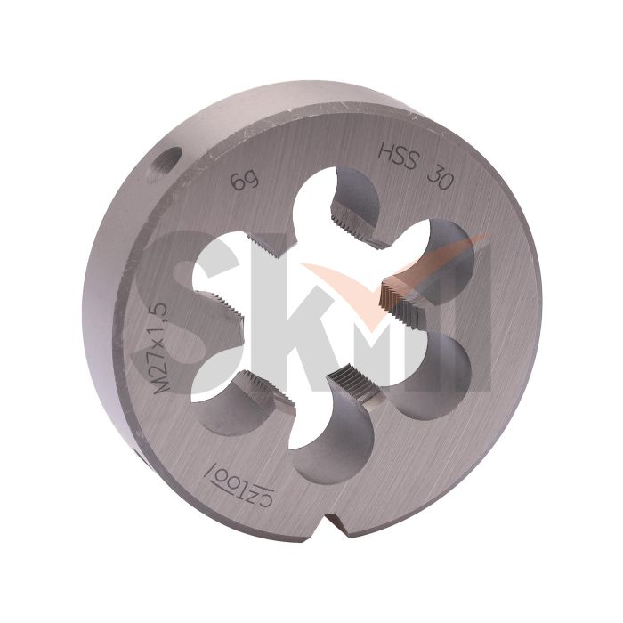 Плашка М27х1,5 DINEN22568 HSS 6g 65х18мм Bucovice(CzTool) 240272