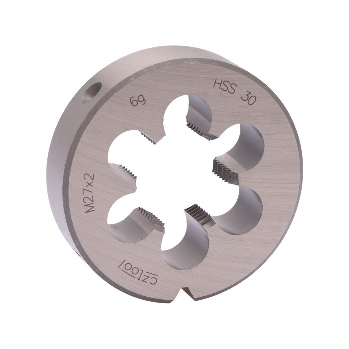 Плашка Bucovice Tools М27х2,0 HSS DIN EN 22568 6g 65х18мм 240271