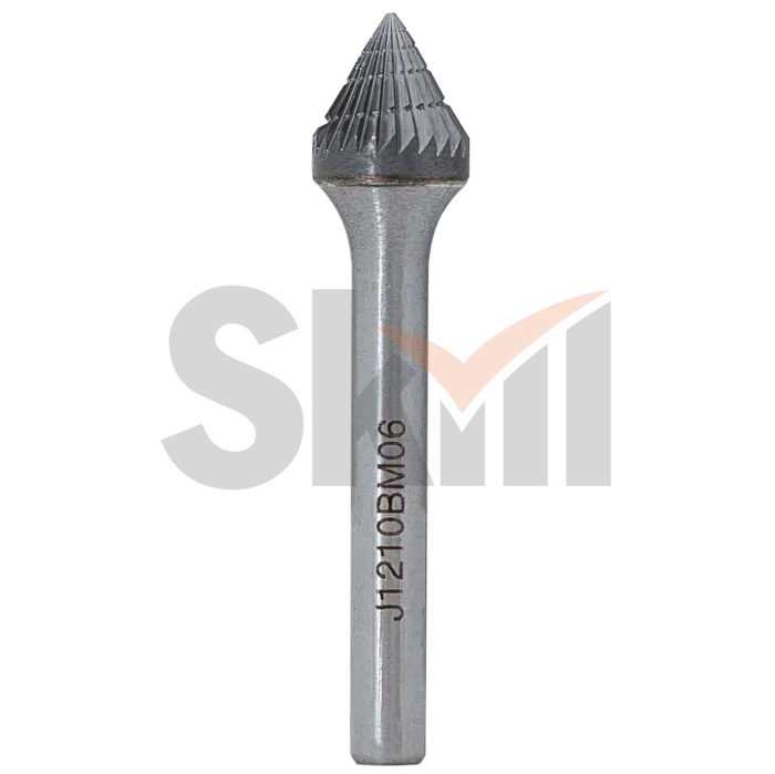 Борфреза коническая 60° J 10х08 M06 двойная насечка