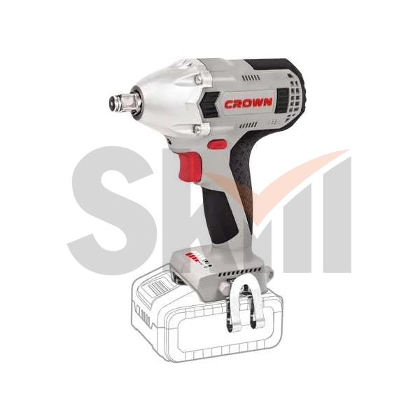Аккумуляторный ударный гайковерт CROWN CT22015HX