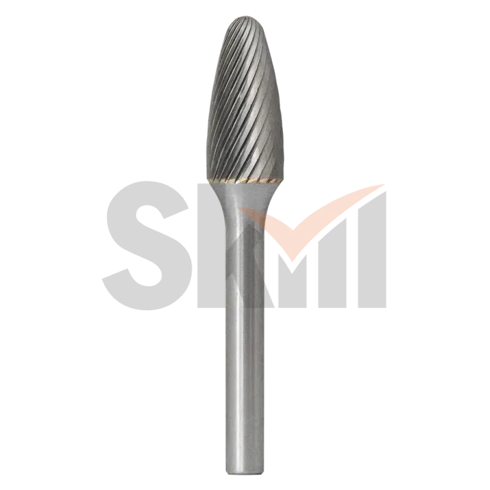 Борфреза параболическая F 12,7х25,4 M08 одинарная насечка