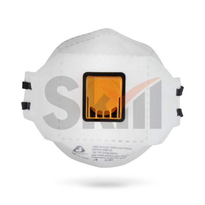 Трехпанельный респиратор с клапаном (FFP2 NR D)