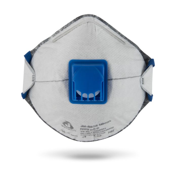 Чашеобразный респиратор с клапаном и регулировкой оголовья (FFP2 NR D)