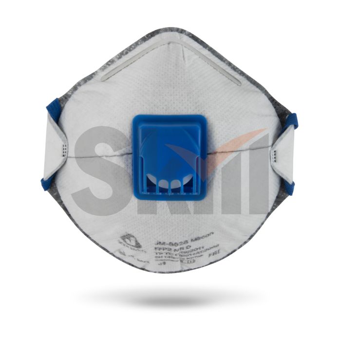 Чашеобразный респиратор с клапаном и регулировкой оголовья (FFP2 NR D)