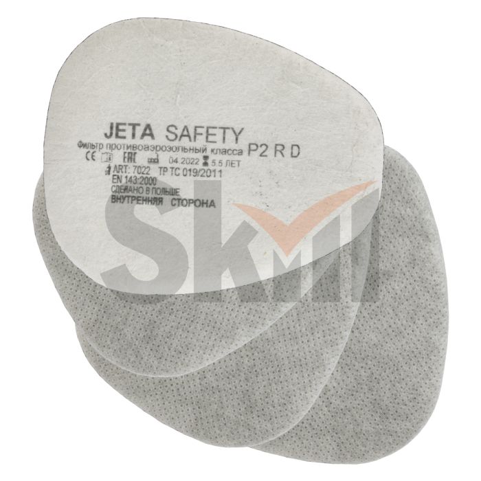 Предфильтры от пыли и аэрозолей с угольным слоем P2 R D (4 шт.)