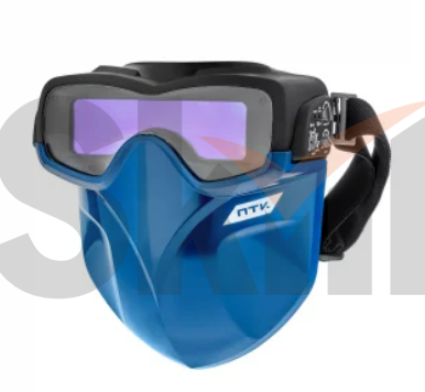 Маска сварщика хамелеон ПТК SK1000 SUPER VISION, синяя