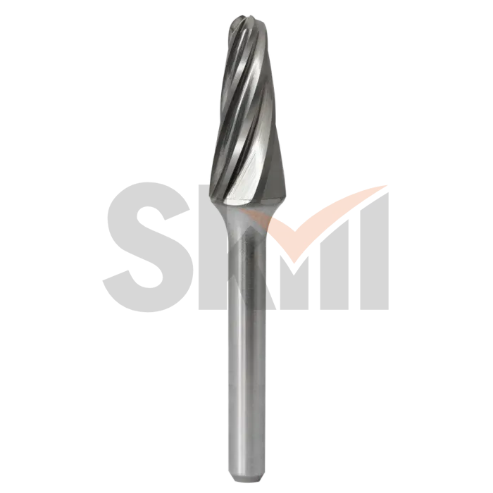 Борфреза сфероконическая L 08х22 M06 насечка по алюминию