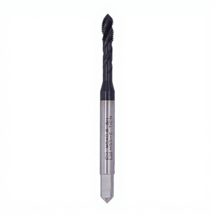 Метчик машинный с винтовой канавкой  М 6*1,0 осн  Р6М5К5  TiCN  DIN371