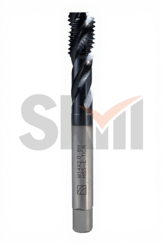 Метчик машинный с винтовой канавкой  М12*1,75 осн  Р6М5К5  TiCN  DIN376
