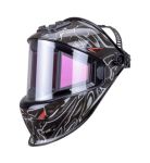 Маска сварщика КОРУНД МЕГА "чёрная" (ф-р MEGA, внеш. регулировка) в коробке