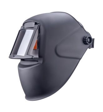 Маска сварщика ГЛАДИАТОР "черная" С5  (пр-во FoxWeld) с откидным стеклом