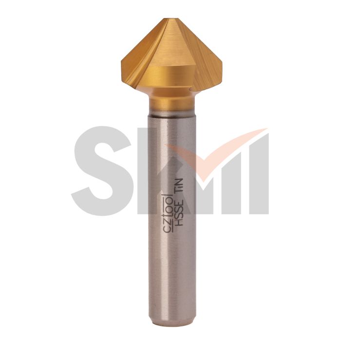 Зенковка по металлу Bucovice 90° 5,0мм HSSE-Co5 TiN 3z L40мм d4мм 795050