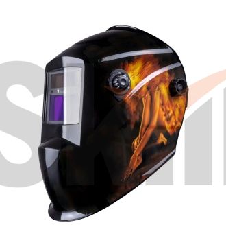 Маска сварщика КОРУНД-2 "фокс" (ф-р 7100V, пр-во FoxWeld), без коробки