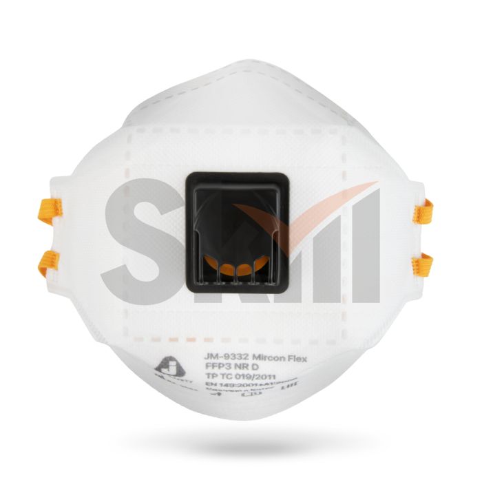Трехпанельный противоаэрозольный респиратор (FFP3 NR D)