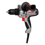 CT10152 CROWN Дрель-шуруповерт сетевая 420Вт, 80Нм, БЗП 2-13мм