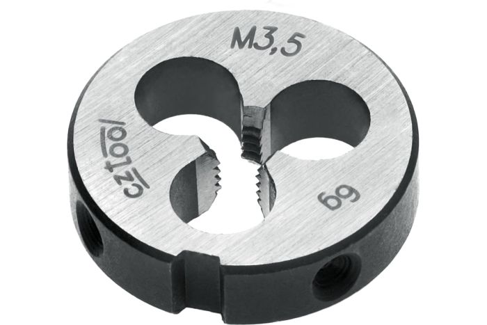 Плашка М 3,5х0,6 DINEN22568 115CrV3 6g 20х5мм Bucovice(CzTool) 210035