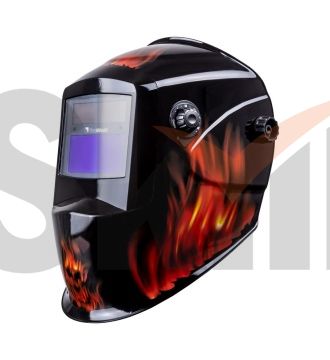 Маска сварщика КОРУНД-2 "пламя" (ф-р 7100V) без коробки