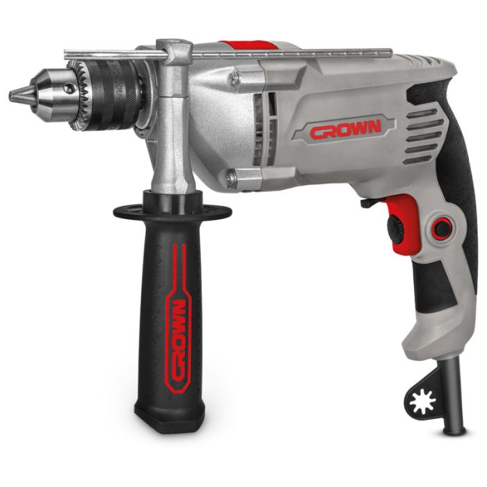 CT10130 CROWN Дрель ударная, 810Вт, КП 1,5-13мм