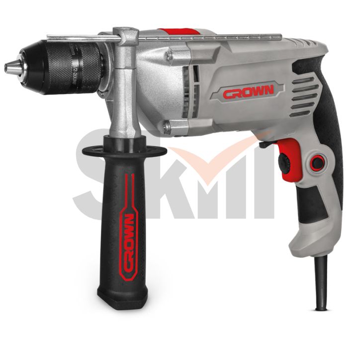 CT10130C CROWN Дрель ударная, 810Вт, БЗП 1,5-13мм