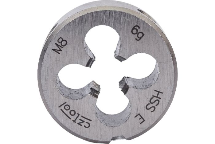 Плашка М 8,0х1,25 DINEN22568 HSSE 6g 25х9мм Bucovice(CzTool) 290080