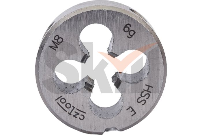 Плашка М 8,0х1,25 DINEN22568 HSSE 6g 25х9мм Bucovice(CzTool) 290080