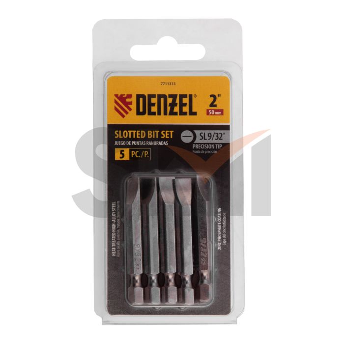 Бита SL7x50, 5 шт. Denzel