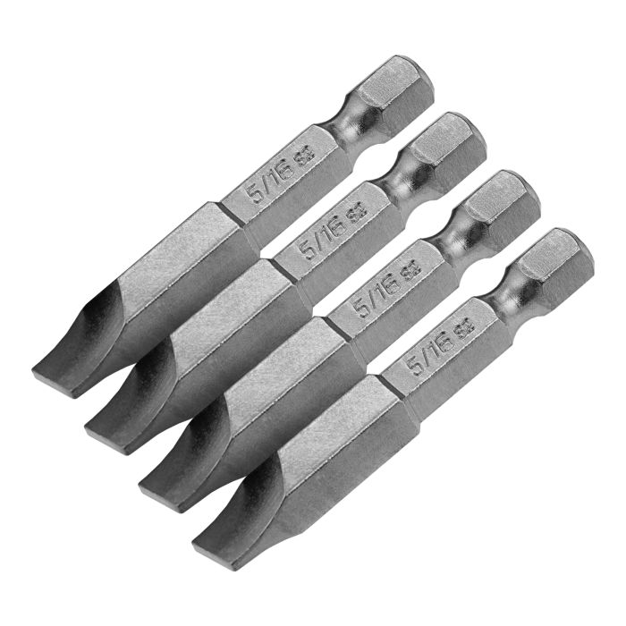 Набор бит, SL5/16"x2", 4 шт. Denzel