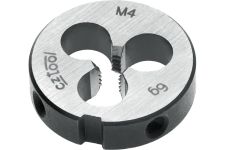 Плашка М 4,0х0,7 DINEN22568 115CrV3 6g 20х5мм Bucovice(CzTool) 210040