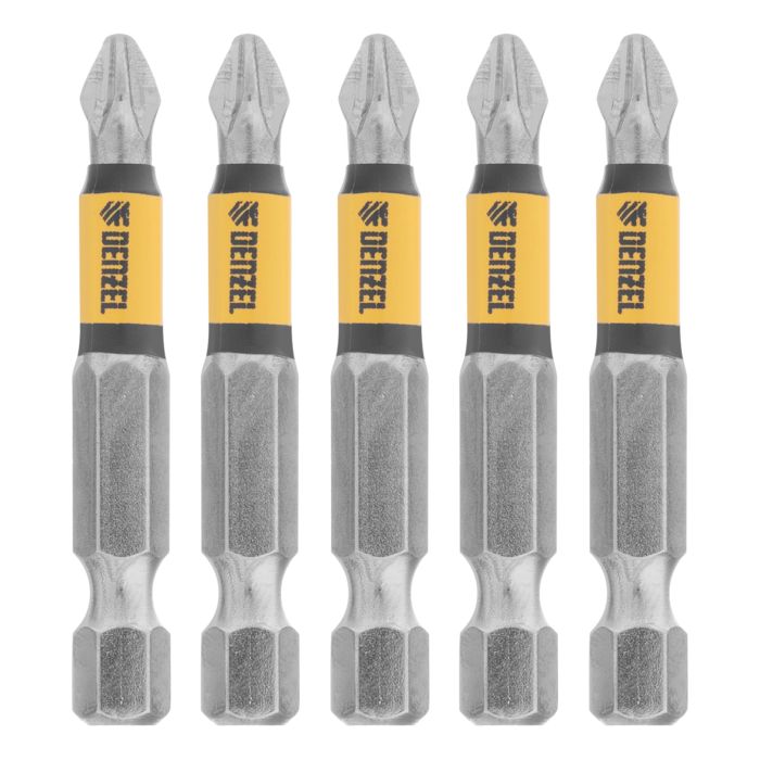 Набор бит, PH2x50, 5 шт. Denzel