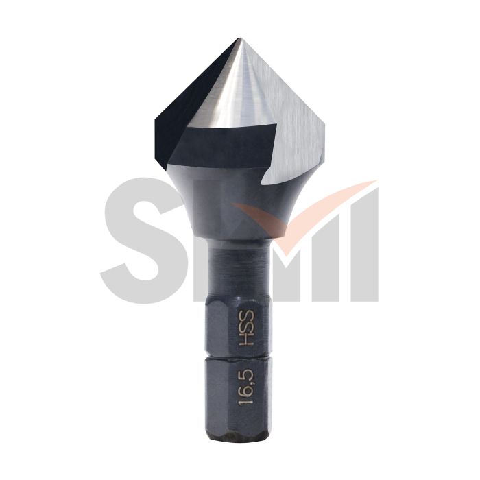 Зенковка-бита 90° 16,5мм HSS 3z L40мм M8(BF) Bucovice(CzTool) 744165