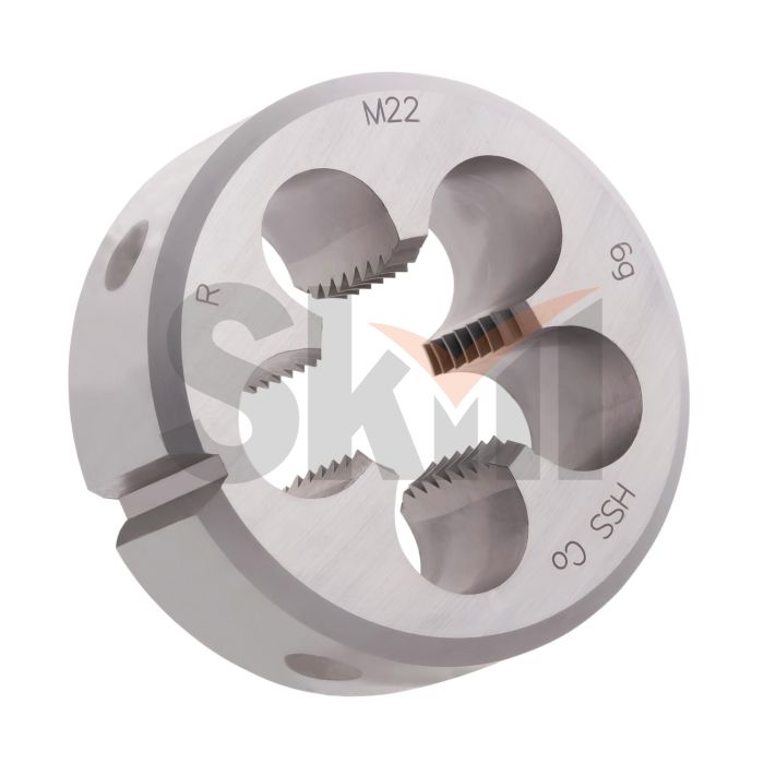 Плашка М22х2,5 DINEN22568 HSSE 6g 55х22мм Ruko 237220E