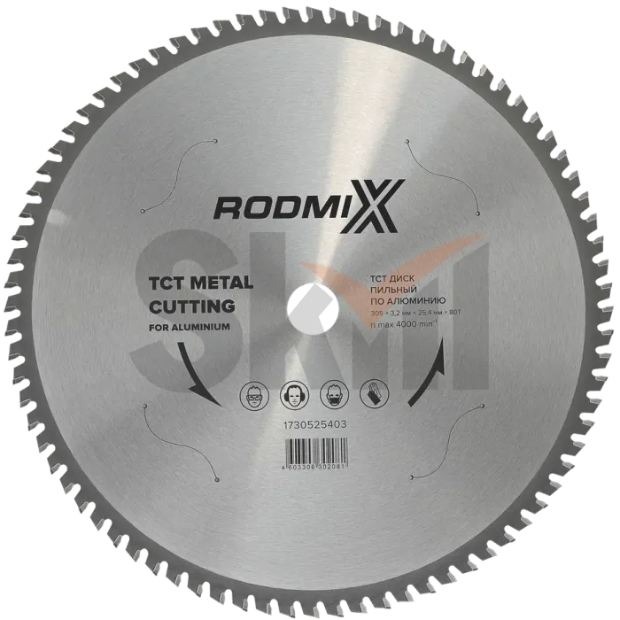 TCT Диск пильный по металлу для алюминия 355х3,2х25,4х100T